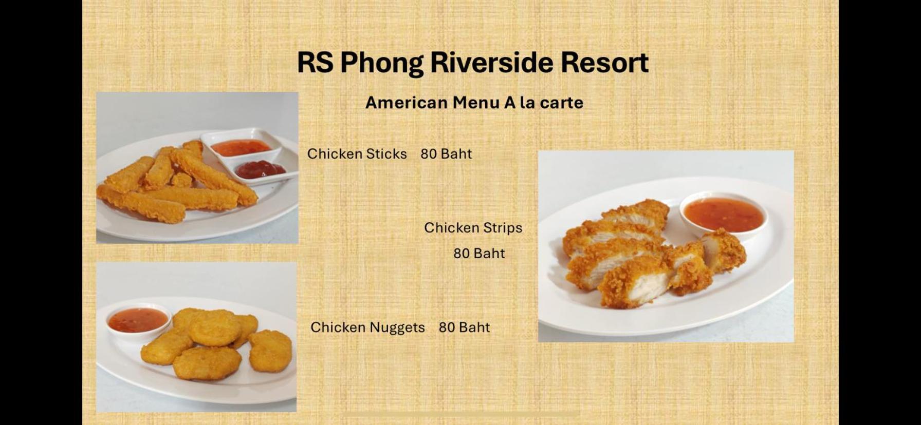 Rs Phong Riverside Resort Khon Kaen Bagian luar foto