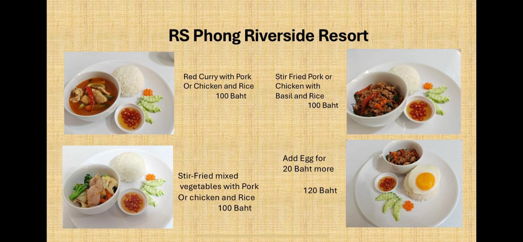 Rs Phong Riverside Resort Khon Kaen Bagian luar foto